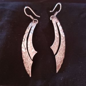 925 Mexican silver pierced earrings